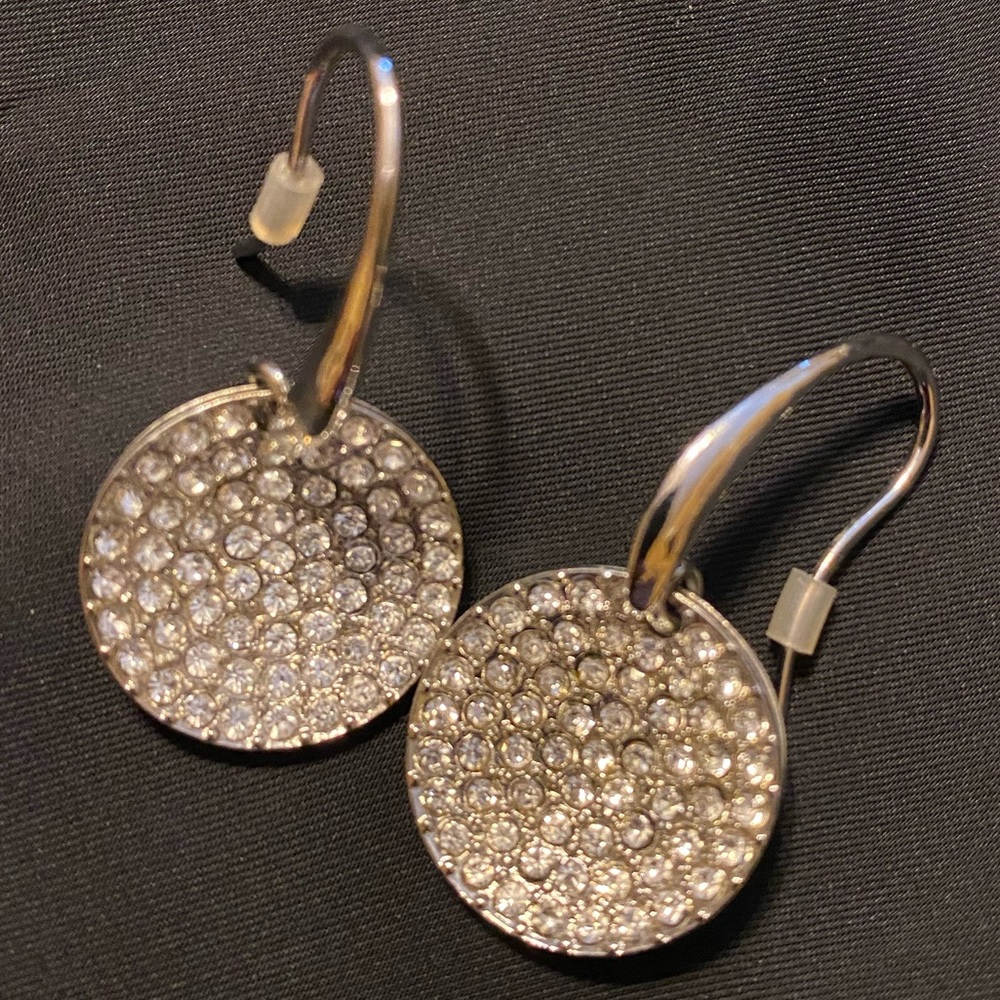 Rhinestone earrings